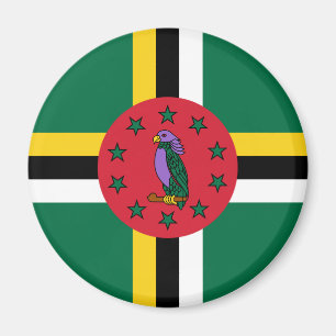 Dominica Flag Magnet