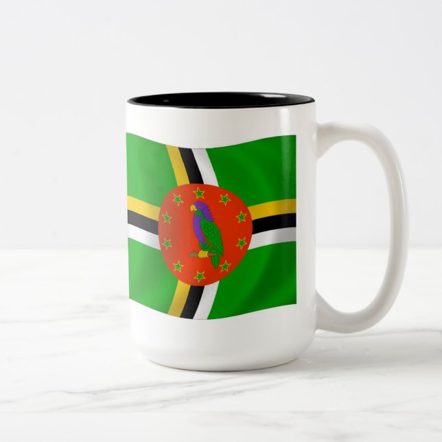 Dominica Flag Mug (Right)