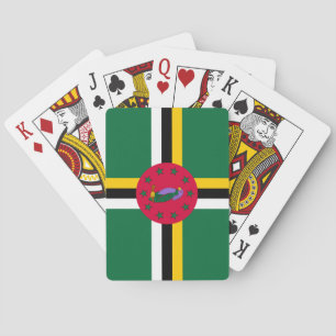Dominica Flag Playing Cards