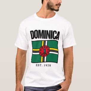 Dominica flag T-Shirt