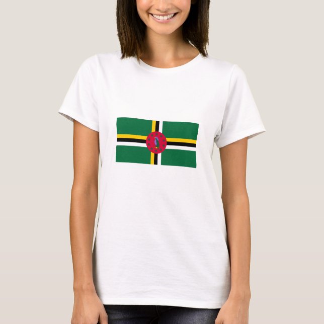Dominica Flag T-Shirt (Front)