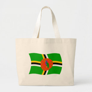 Dominica Flag Tote Bag