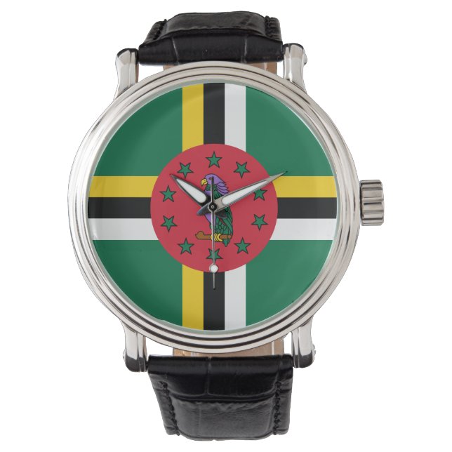 Dominica Flag Watch (Front)