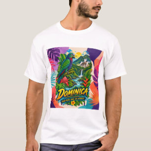 Dominica Good Vibes Have an Address T-Shirt