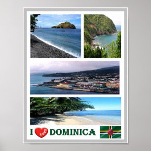 Dominica - I Love - Poster