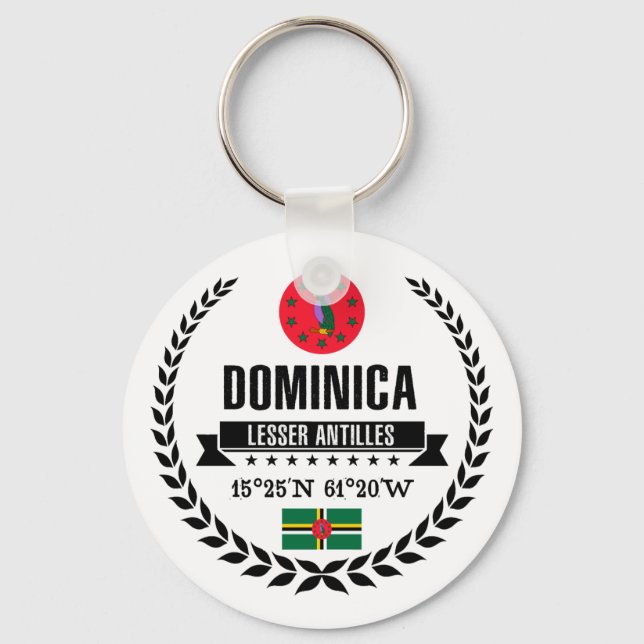 Dominica Key Ring (Front)