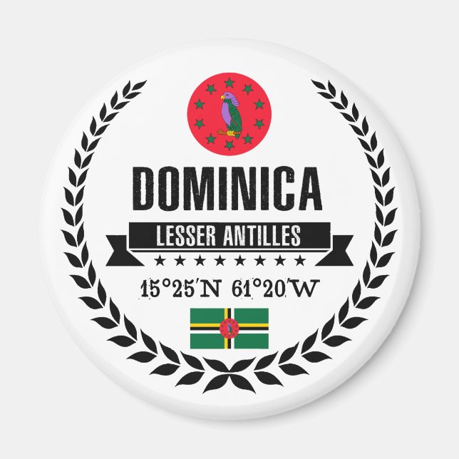 Dominica Magnet (Front)