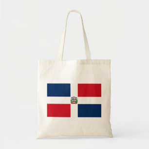 Dominica Republic Flag Tote Bag