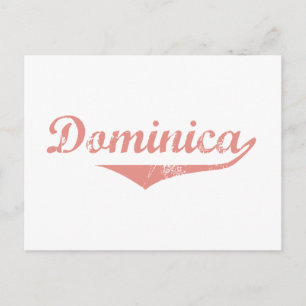 Dominica Revolution Style Postcard