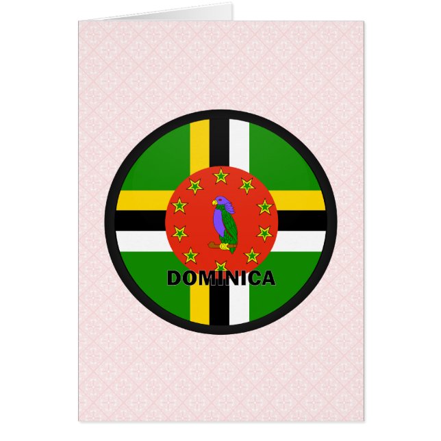 Dominica Roundel quality Flag (Front)