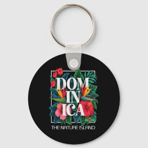 Dominica Vacation Island West Indies Caribbean  Key Ring
