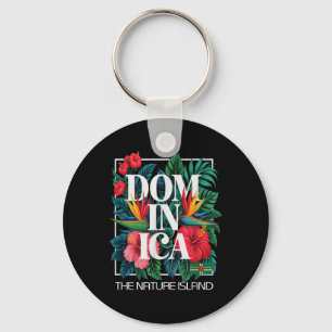 Dominica Vacation Island West Indies Caribbean Key Ring