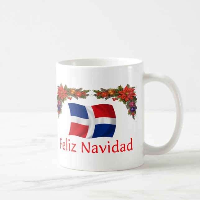 Dominican Christmas Coffee Mug (Right)