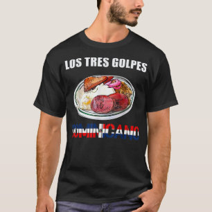Dominican Flag RD Dominican Republic Food Mangu Pl T-Shirt