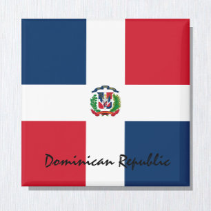 Dominican flag & South America holiday/sports fans Magnet