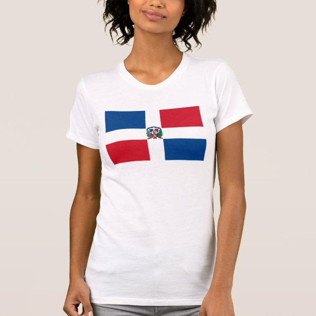 Dominican flag T-shirt (Front)