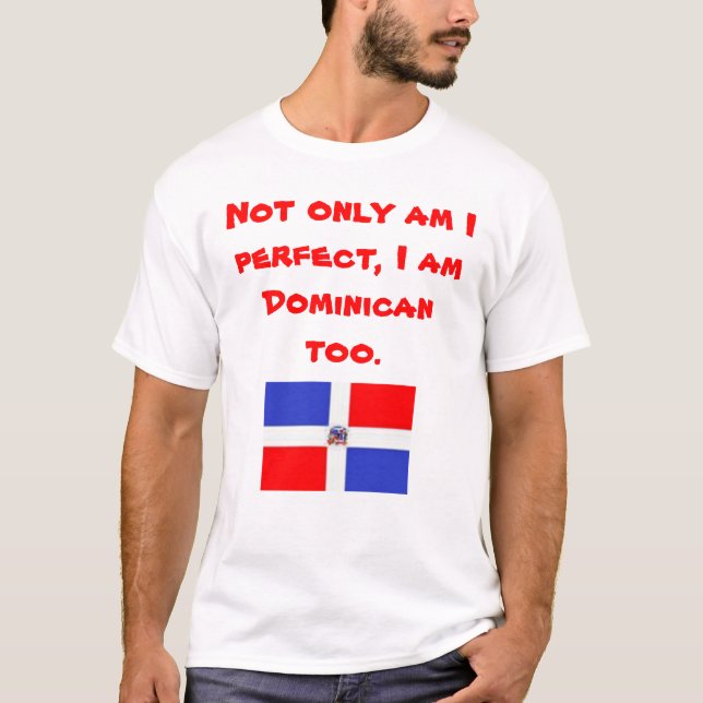 Dominican Flag T-Shirt (Front)