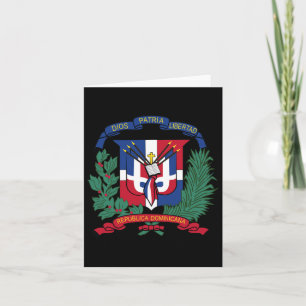 Dominican Independence Republic Day Girl Card