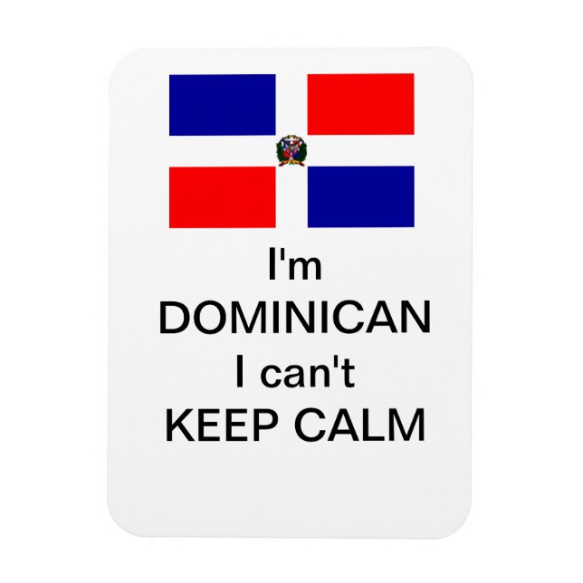 "Dominican" Magnet (Vertical)