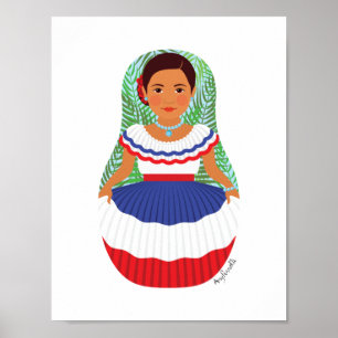 Dominican Matryoshka Poster