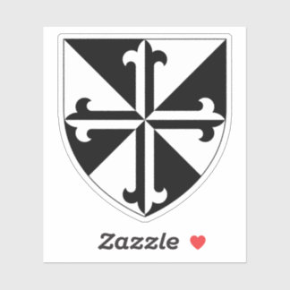 Dominican Order Shield Vinyl Sticker