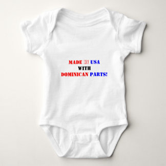 DOMINICAN PARTS BABY BODYSUIT