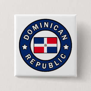Dominican Republic 15 Cm Square Badge