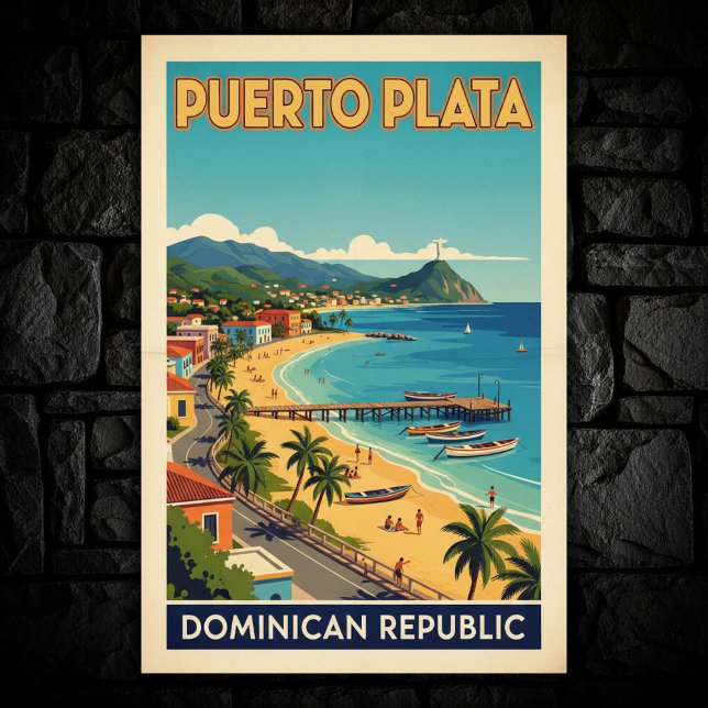 Dominican Republic: 1960s Travel Poster Collection (Creator Uploaded)