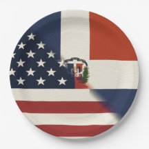 Dominican Republic America Flag | US D.R.
