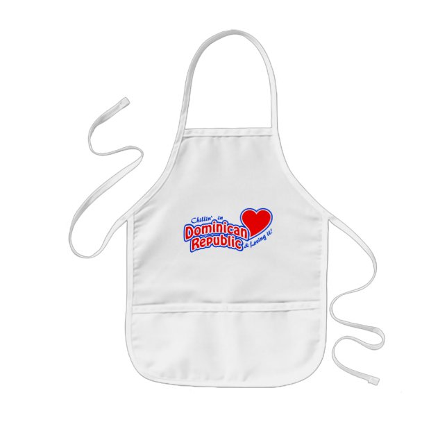 Dominican Republic apron - choose style (Front)