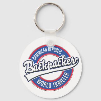 Dominican Republic backpacker world traveller Key Ring