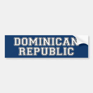 Dominican Republic Bumper Sticker