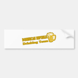 DOMINICAN REPUBLIC BUMPER STICKER