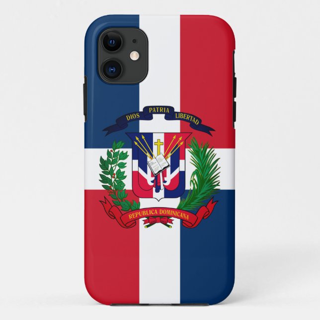Dominican Republic coat of arms Case-Mate iPhone Case (Back)