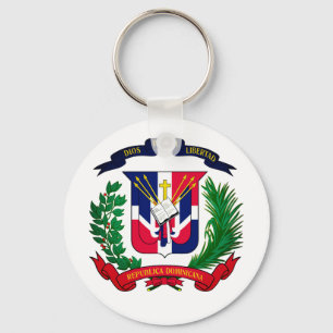 Dominican Republic coat of arms Key Ring