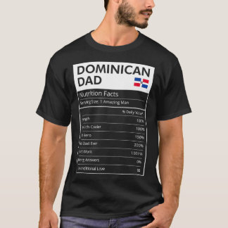 Dominican Republic Dad  Dominicano Funny Heritage  T-Shirt