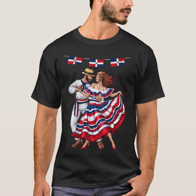 Dominican Republic Dance T-Shirt (Front)