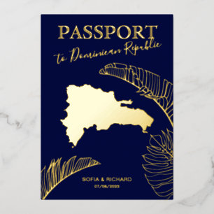 Dominican Republic Destination Wedding Passport