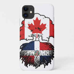 Dominican Republic Dominican Canadian Canada Tree iPhone 11 Case