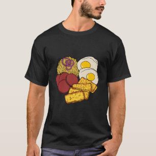 Dominican Republic Favourite Food G㺠Salami Queso T-Shirt