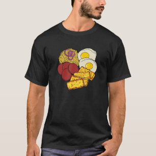 Dominican Republic Favourite Food Mangú Salami Que T-Shirt