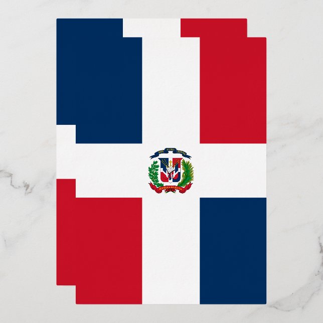 Dominican Republic flag (Front/Back)