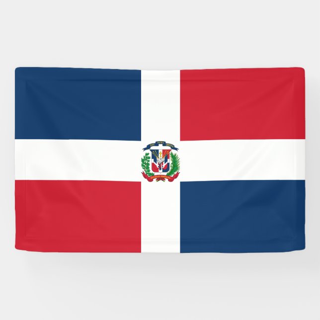 Dominican Republic Flag Banner (Horizontal)