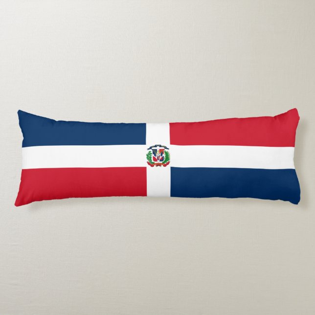 Dominican Republic Flag Body Cushion (Front)