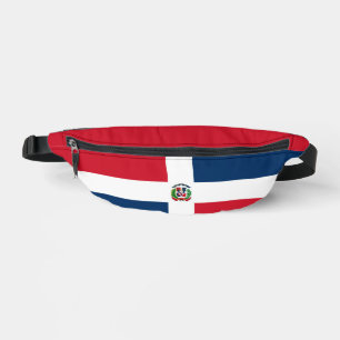 Dominican Republic flag Bum Bags