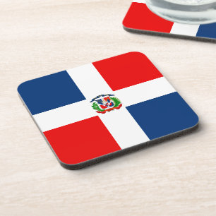 Dominican Republic Flag Coaster
