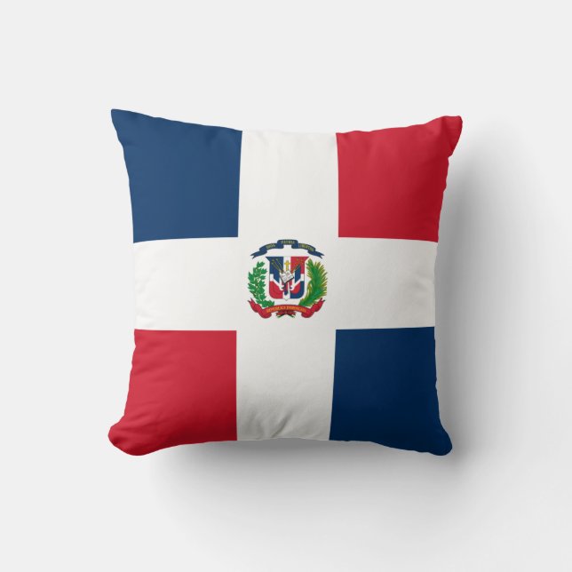 Dominican Republic Flag Cushion (Front)