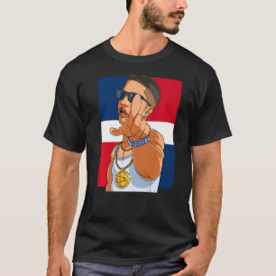 Dominican Republic Flag Dimelo Ke Lo Ke Proud Domi T-Shirt