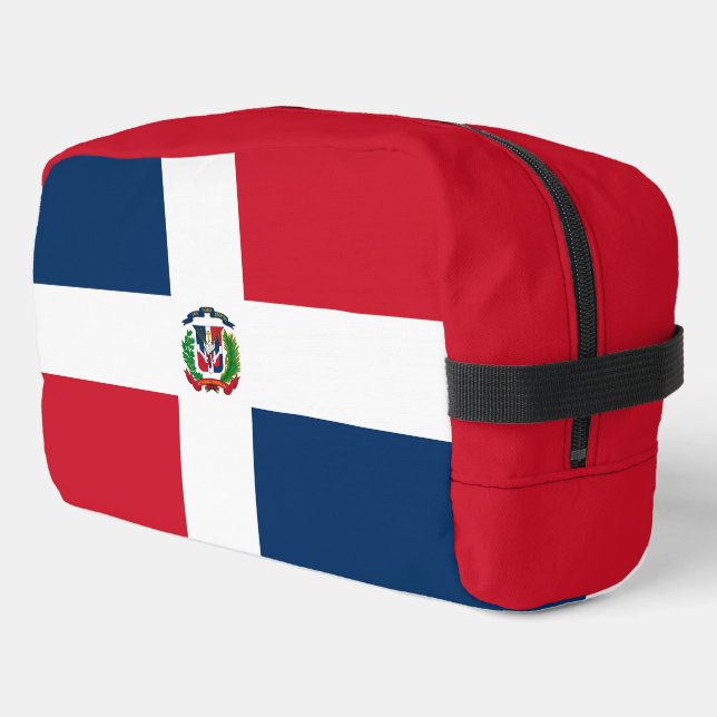 Dominican Republic flag Dopp Kit (Left Corner)