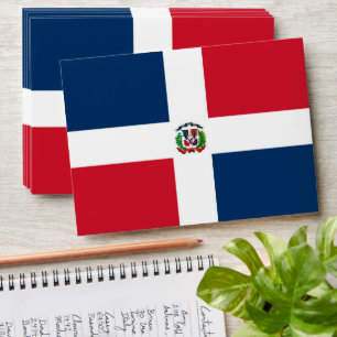 Dominican Republic flag Envelope